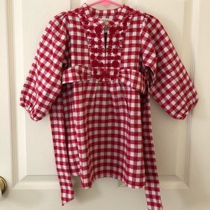 NWOT Happy by Pink Chicken Plaid Dress 18-24M